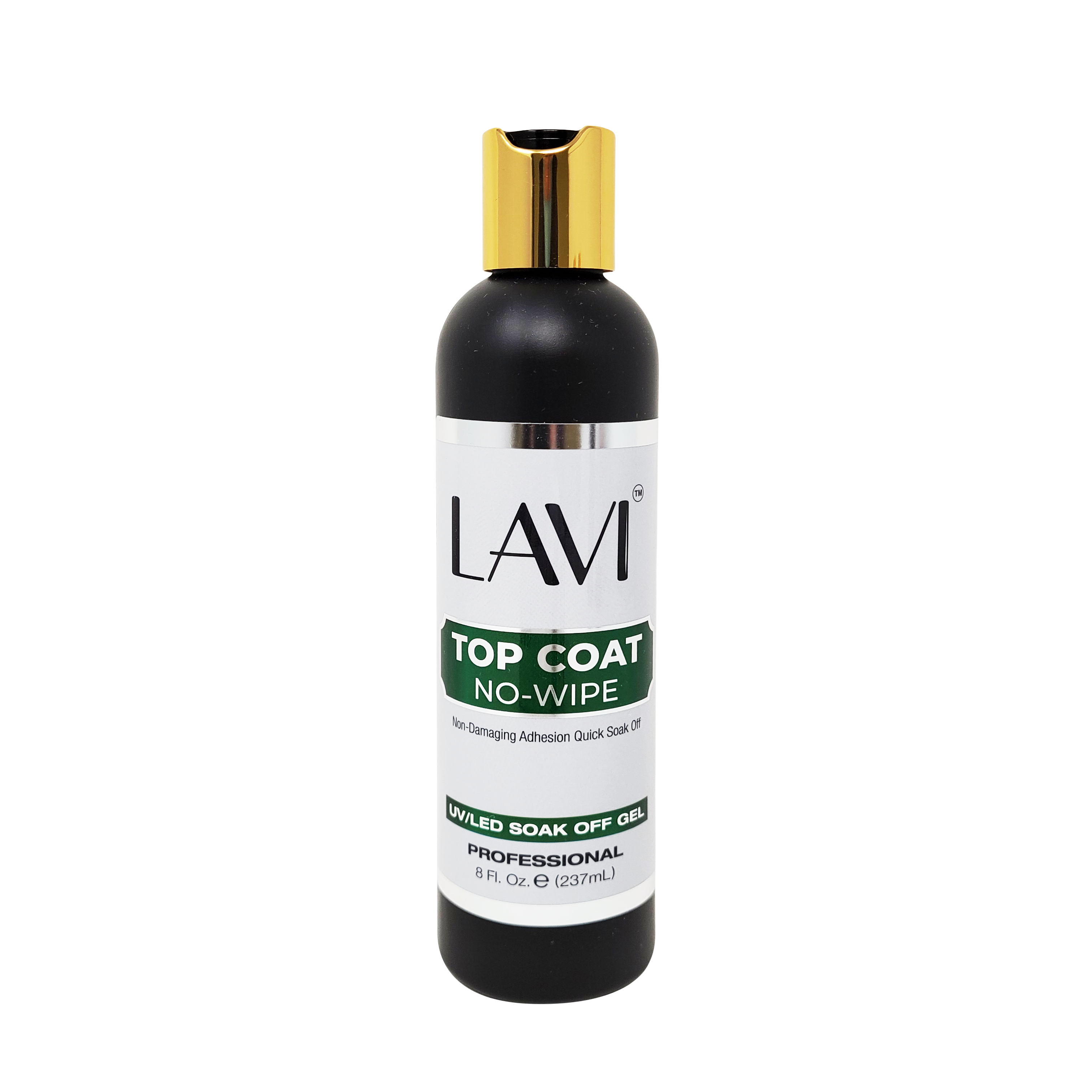 Lavi Top Coat No-Wipe Gel Refill, 8oz, 16038 (Packing: 24 pcs/case)