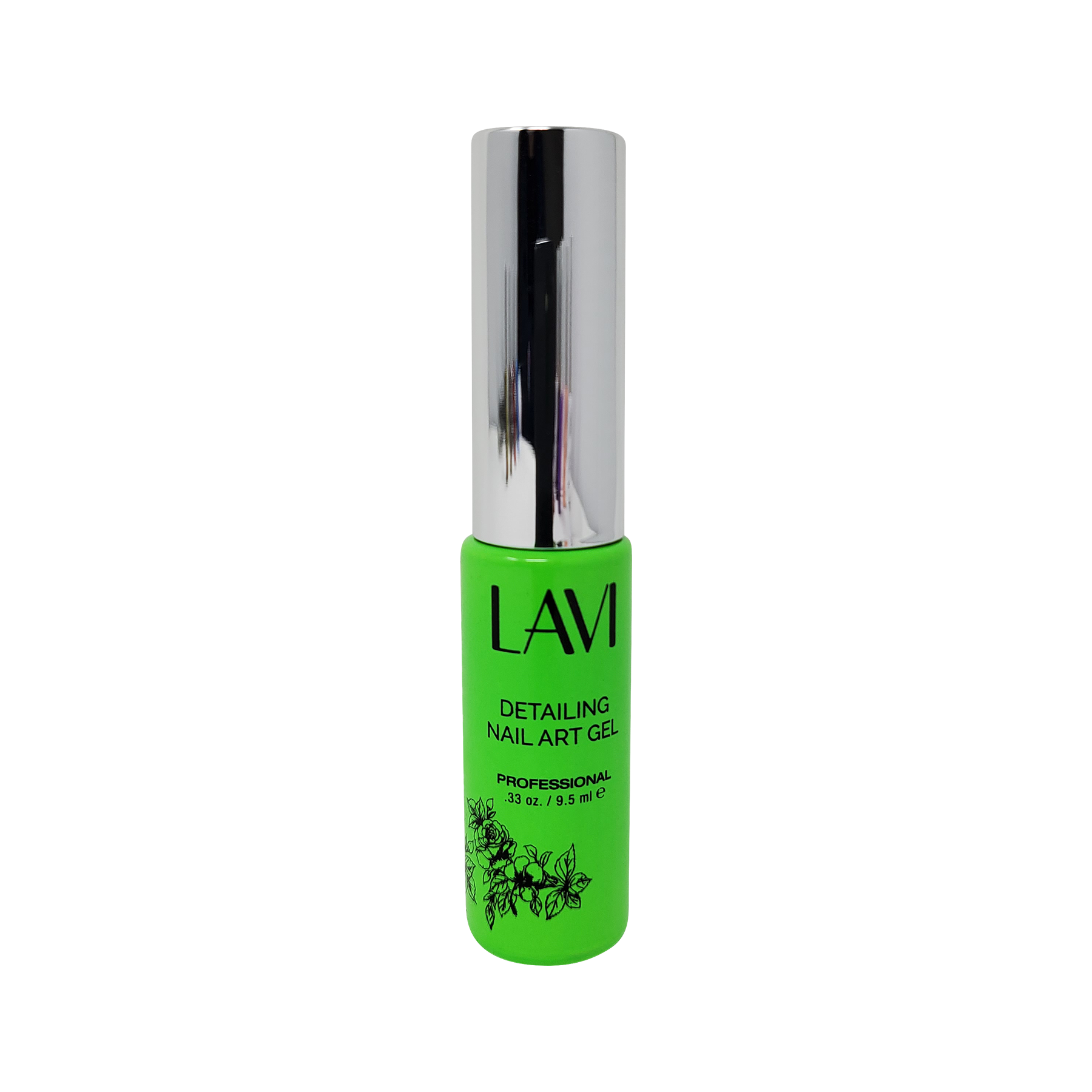 Lavi Detailing Nail Art Gel, 11, NEON GREEN, 0.33oz, (Pk: 12 pcs/box)
