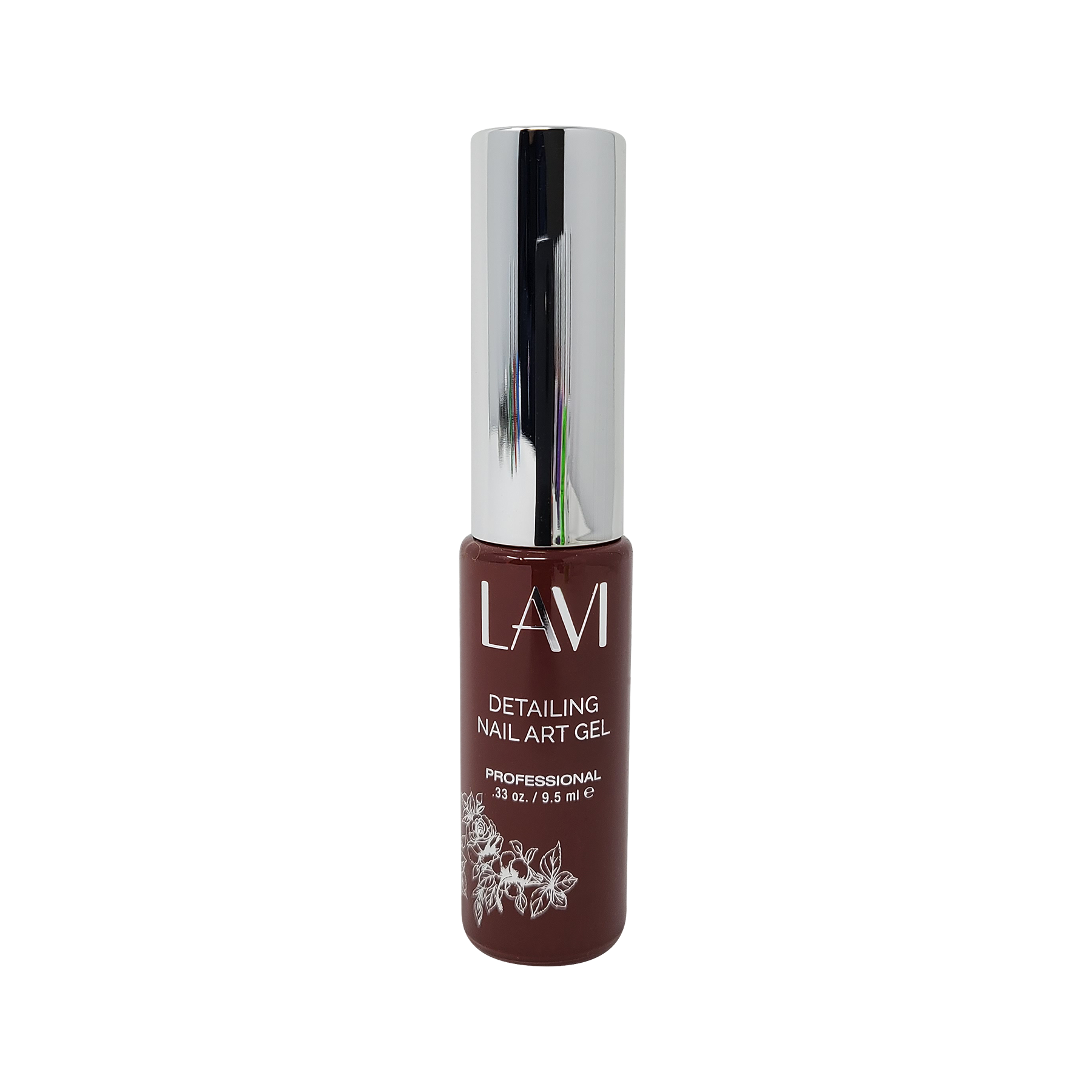 Lavi Detailing Nail Art Gel, 14, BROWN, 0.33oz, (Pk: 12 pcs/box)