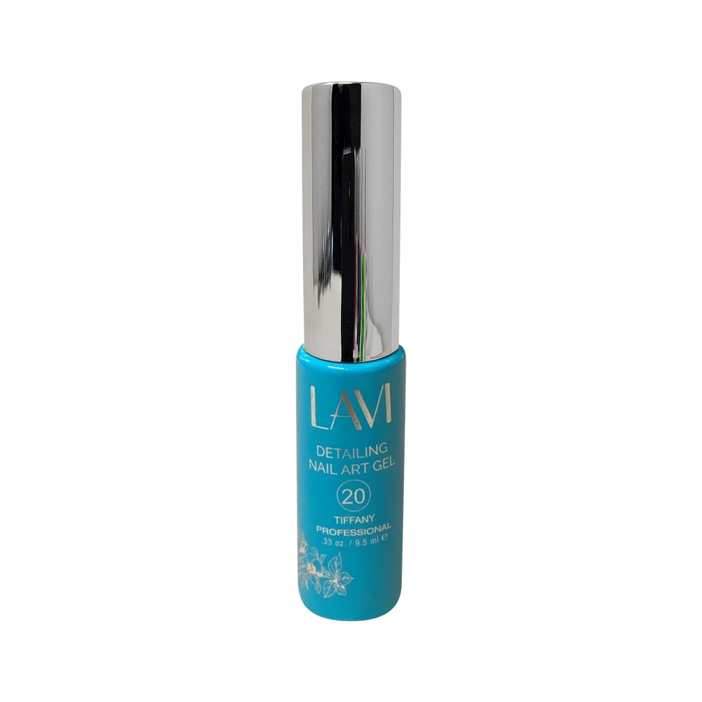 Lavi Detailing Nail Art Gel, 20, TIFFANY, 0.33oz, (Pk: 12 pcs/box)
