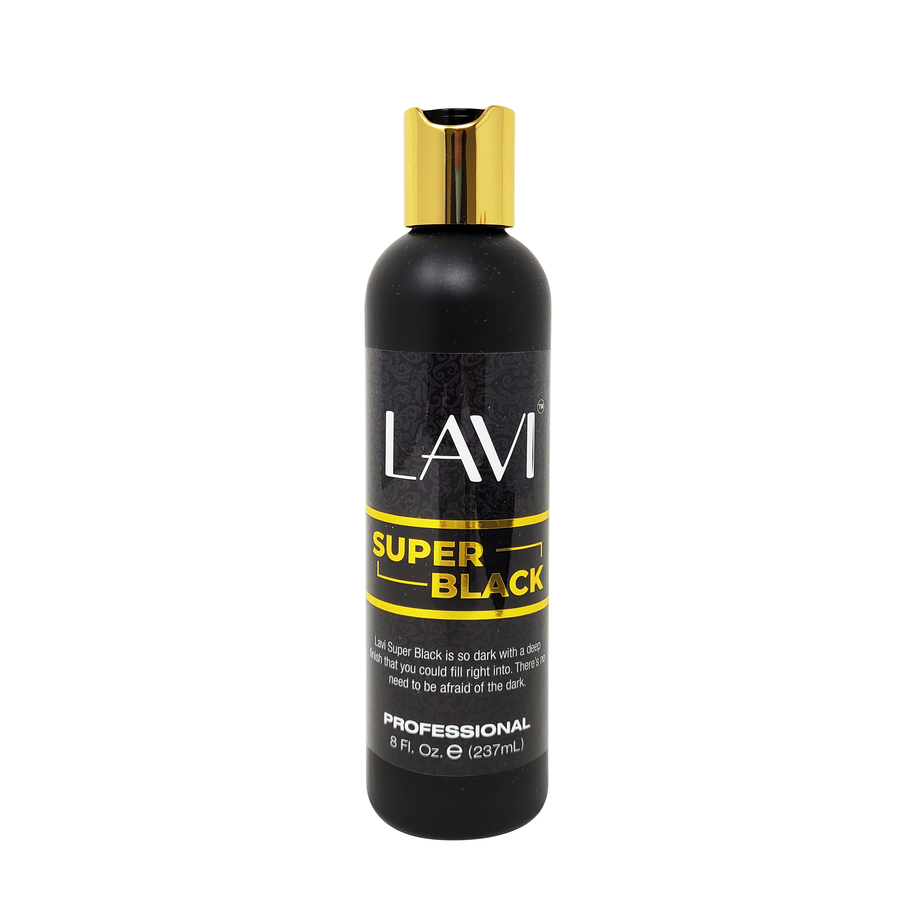 Lavi Super Black Gel Refill, 8oz, 16028 (Packing: 24 pcs/case)