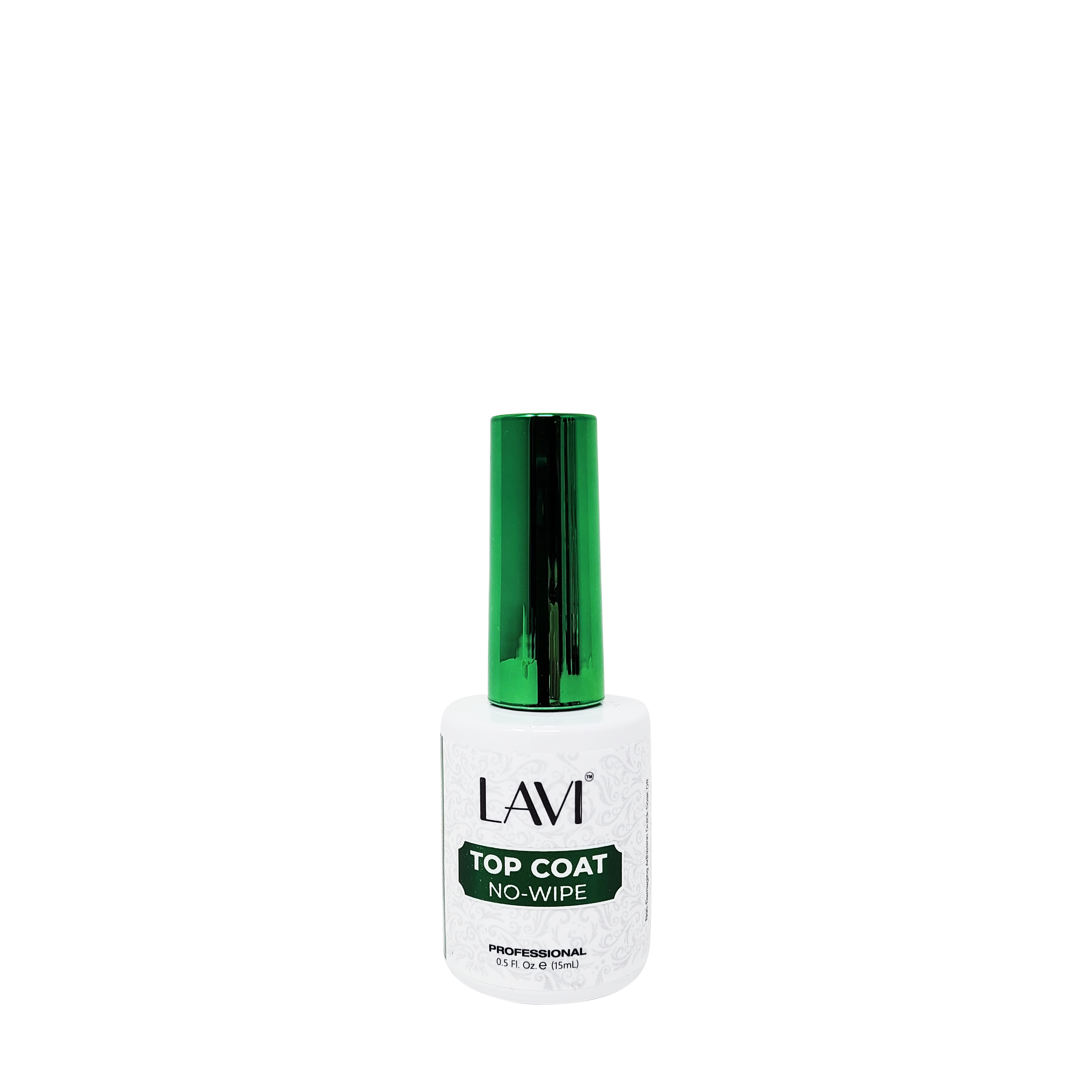 Lavi Top Coat No Wipe, 0.5oz, 16034 (Packing: 25 pcs/box, 200 pcs/case)